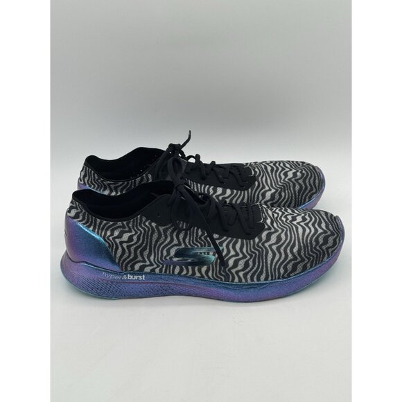 Sketchers Gomed Speed 6 Cloak Hyper Burst Go Run Trainers Size 9 - Picture 1 of 11